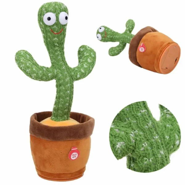 كاكتوس يرقص ويغني 🌵 — يردد كلامك ويتحرك على الموسيقى